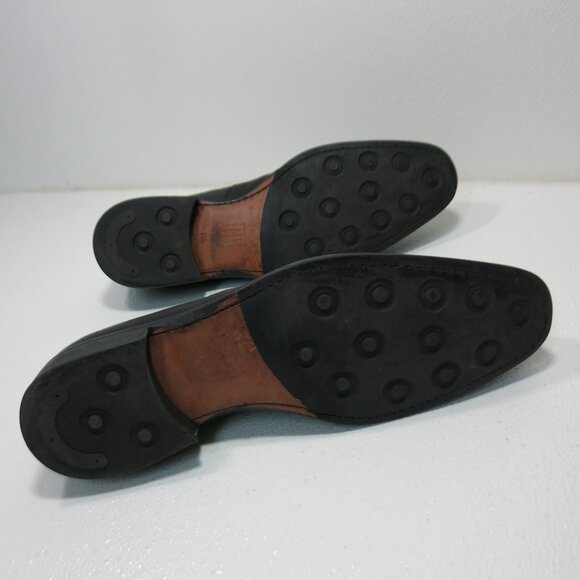 Noah Waxman Pebbled Grained Leather Dress Loafers Tassel Fashion Footwear 11.5 main image 4